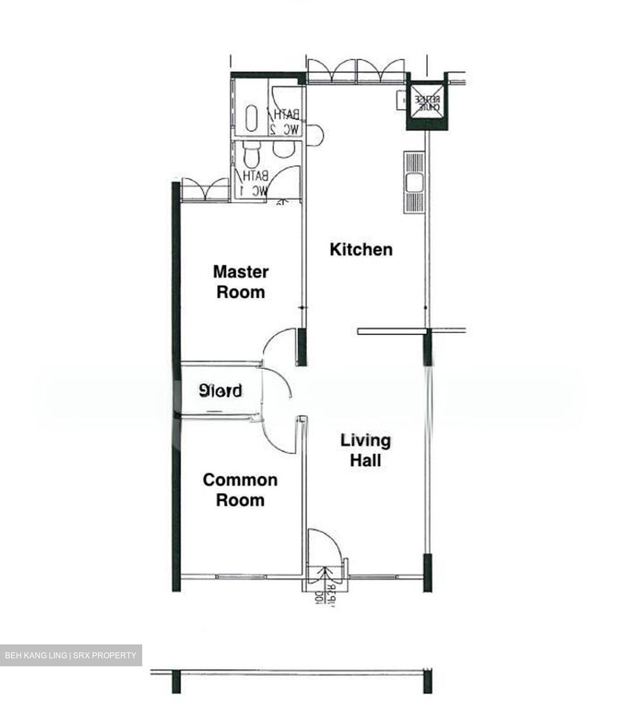 Blk 412 Bedok North Avenue 2 (Bedok), HDB 3 Rooms #619512181